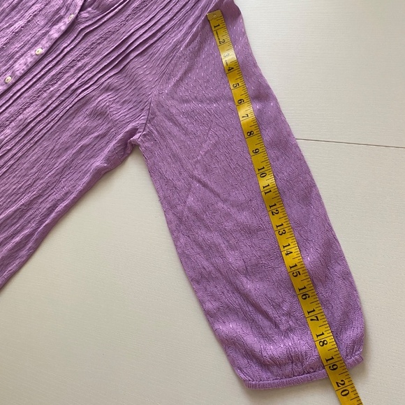 Soft Surroundings Stephanie Tunic in Lilac Size Large - Picture 14 of 16